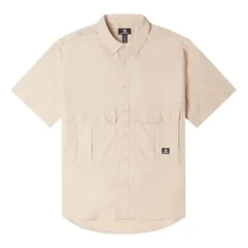 Woven Cargo Shirt Asia Sizing “Light Brown”