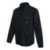 Woven Long Sleeve Button Down Shirt Asia Sizing “Black”