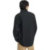 Woven Long Sleeve Button Down Shirt Asia Sizing “Black”