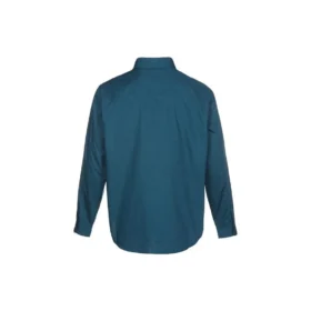Woven Long Sleeve Button Down Shirt Asia Sizing “Green”