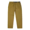 Woven Straight-Leg Tapered Casual Pants Asia Sizing “Dark Moss Green”