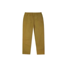Woven Straight-Leg Tapered Casual Pants Asia Sizing “Dark Moss Green”